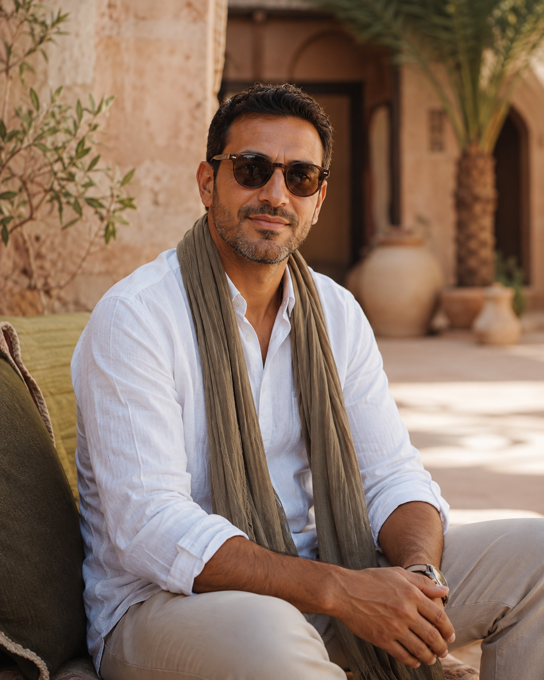 Simo, founder of AlloMorocco Tours, in Morocco